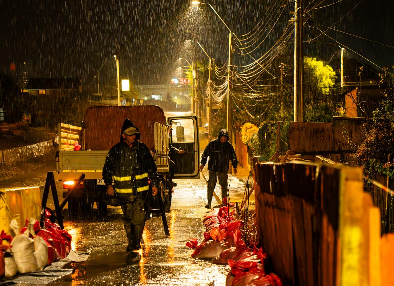preparativos lluvia